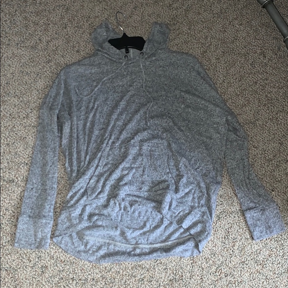Grey sweater hoodie